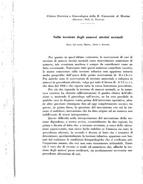 Archivio di ostetricia e ginecologia