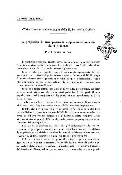 Archivio di ostetricia e ginecologia