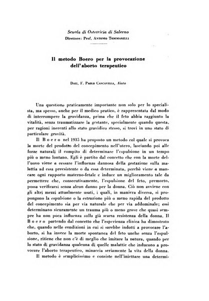 Archivio di ostetricia e ginecologia