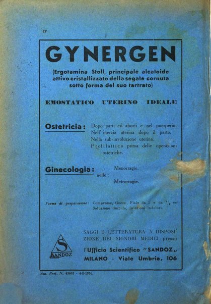 Archivio di ostetricia e ginecologia