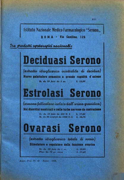 Archivio di ostetricia e ginecologia