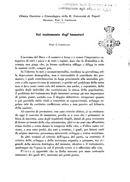 Archivio di ostetricia e ginecologia