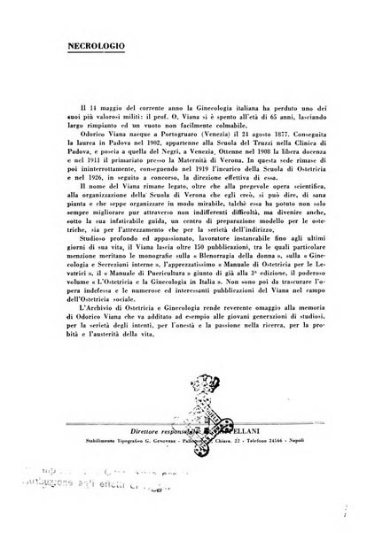 Archivio di ostetricia e ginecologia