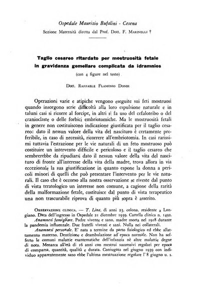 Archivio di ostetricia e ginecologia