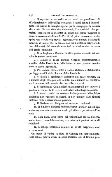 Archivio di pedagogia e scienze affini