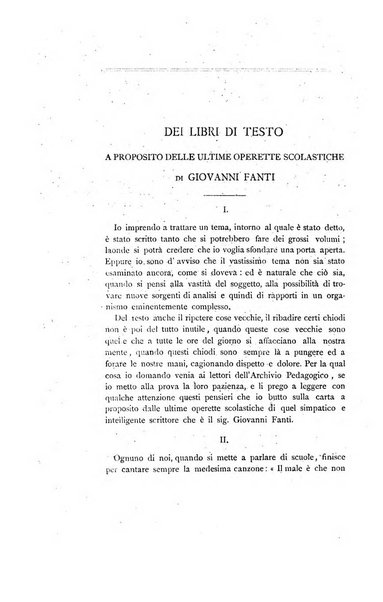 Archivio di pedagogia e scienze affini