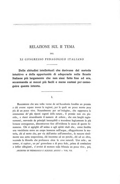 Archivio di pedagogia e scienze affini