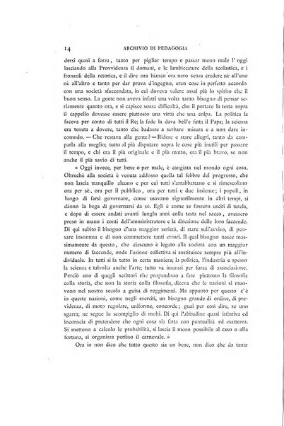 Archivio di pedagogia e scienze affini