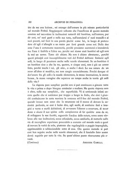 Archivio di pedagogia e scienze affini