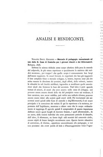 Archivio di pedagogia e scienze affini