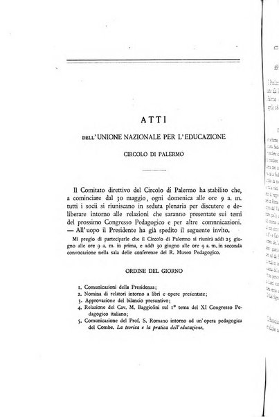 Archivio di pedagogia e scienze affini