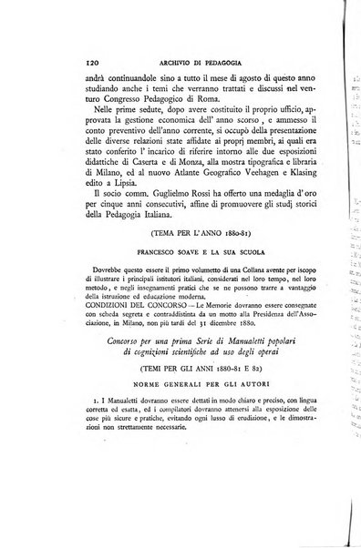 Archivio di pedagogia e scienze affini