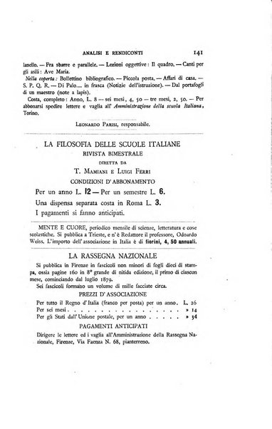 Archivio di pedagogia e scienze affini