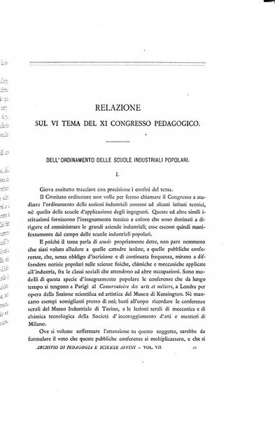 Archivio di pedagogia e scienze affini