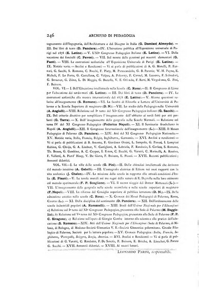 Archivio di pedagogia e scienze affini