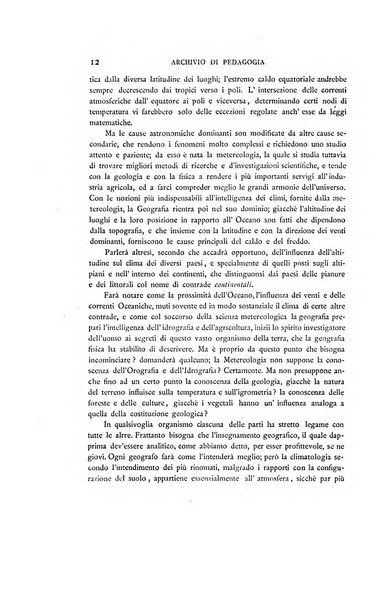 Archivio di pedagogia e scienze affini