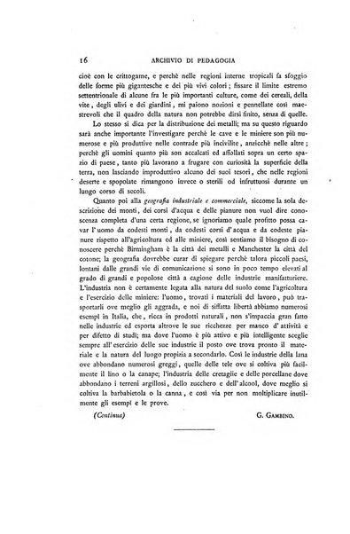 Archivio di pedagogia e scienze affini