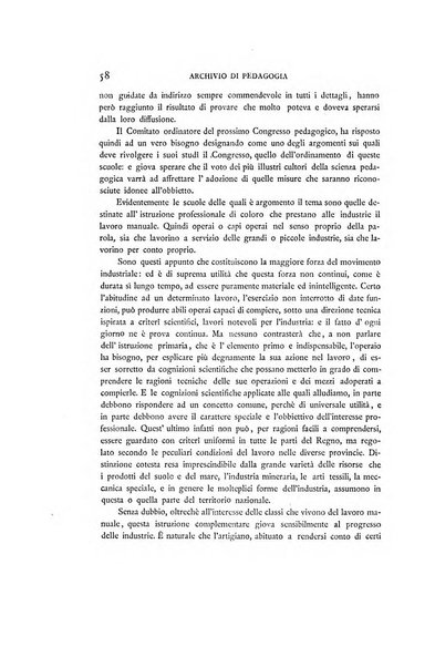 Archivio di pedagogia e scienze affini