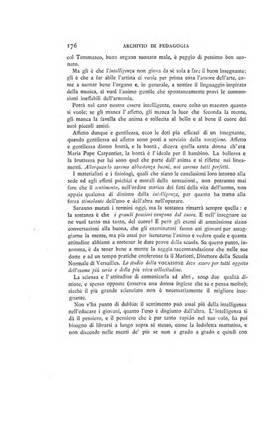 Archivio di pedagogia e scienze affini