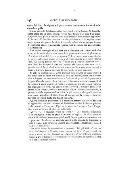 Archivio di pedagogia e scienze affini