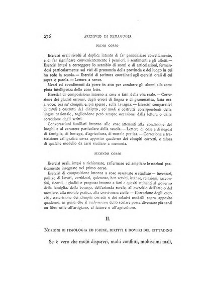 Archivio di pedagogia e scienze affini