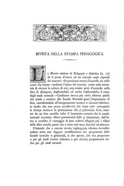 Archivio di pedagogia e scienze affini