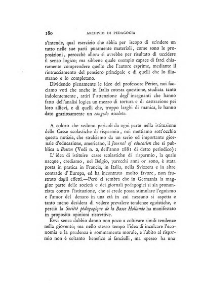 Archivio di pedagogia e scienze affini