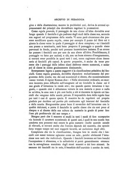 Archivio di pedagogia e scienze affini