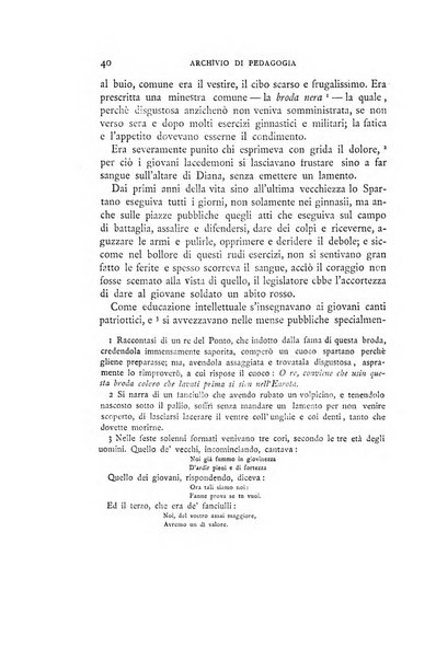 Archivio di pedagogia e scienze affini