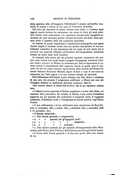 Archivio di pedagogia e scienze affini