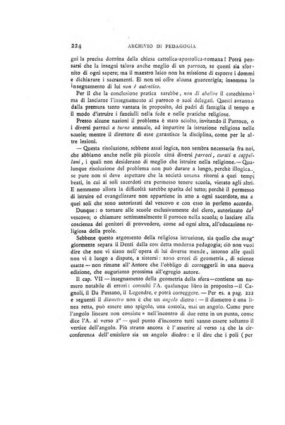 Archivio di pedagogia e scienze affini