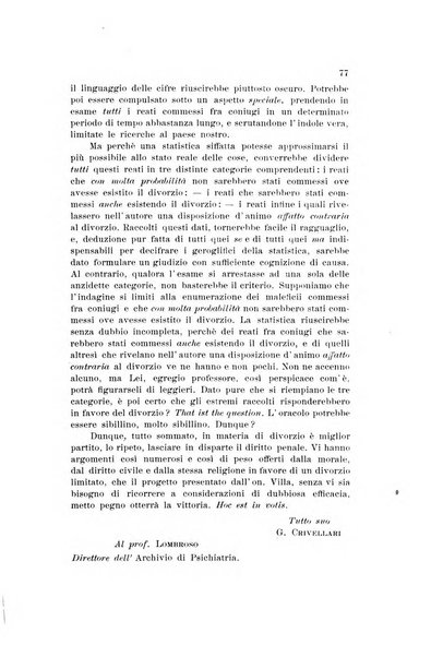 Archivio di psichiatria, scienze penali ed antropologia criminale per servire allo studio dell'uomo alienato e delinquente