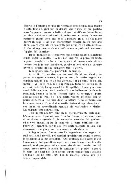 Archivio di psichiatria, scienze penali ed antropologia criminale per servire allo studio dell'uomo alienato e delinquente