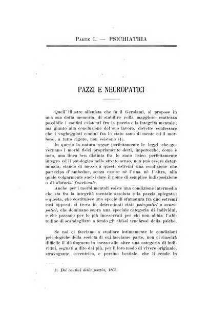 Archivio di psichiatria, scienze penali ed antropologia criminale per servire allo studio dell'uomo alienato e delinquente