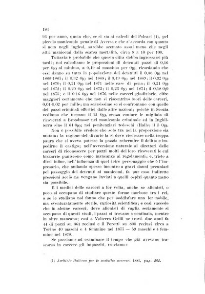 Archivio di psichiatria, scienze penali ed antropologia criminale per servire allo studio dell'uomo alienato e delinquente