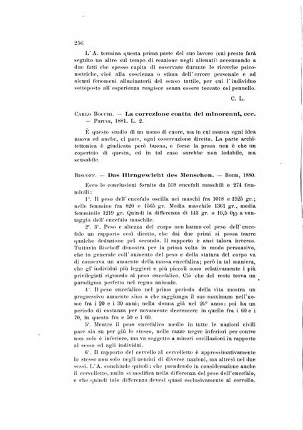 Archivio di psichiatria, scienze penali ed antropologia criminale per servire allo studio dell'uomo alienato e delinquente