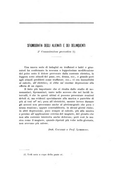 Archivio di psichiatria, scienze penali ed antropologia criminale per servire allo studio dell'uomo alienato e delinquente