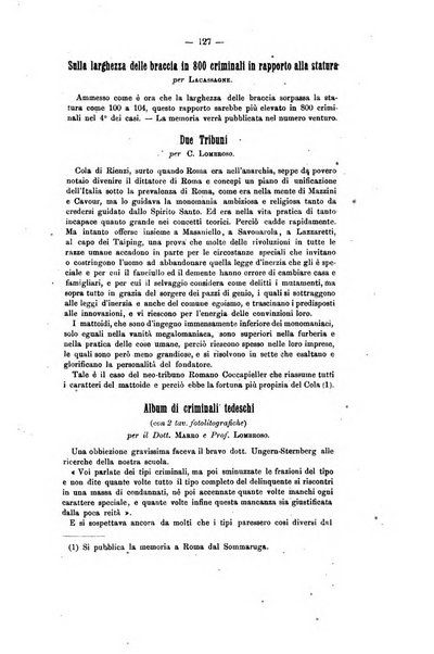 Archivio di psichiatria, scienze penali ed antropologia criminale per servire allo studio dell'uomo alienato e delinquente