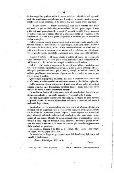 Archivio di psichiatria, scienze penali ed antropologia criminale per servire allo studio dell'uomo alienato e delinquente