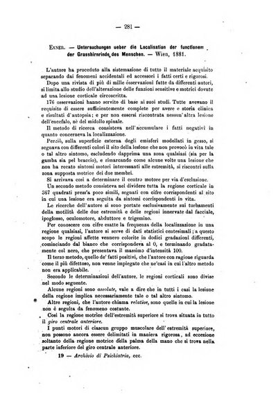 Archivio di psichiatria, scienze penali ed antropologia criminale per servire allo studio dell'uomo alienato e delinquente