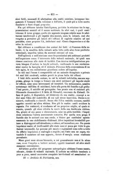 Archivio di psichiatria, scienze penali ed antropologia criminale per servire allo studio dell'uomo alienato e delinquente