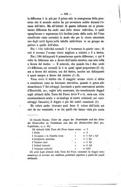 Archivio di psichiatria, scienze penali ed antropologia criminale per servire allo studio dell'uomo alienato e delinquente