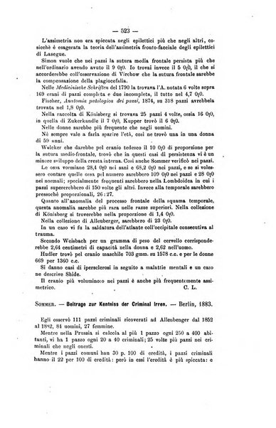 Archivio di psichiatria, scienze penali ed antropologia criminale per servire allo studio dell'uomo alienato e delinquente