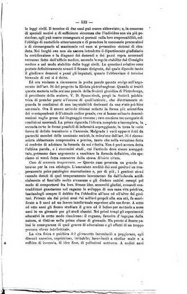 Archivio di psichiatria, scienze penali ed antropologia criminale per servire allo studio dell'uomo alienato e delinquente