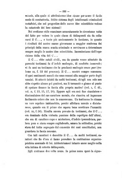 Archivio di psichiatria, scienze penali ed antropologia criminale per servire allo studio dell'uomo alienato e delinquente