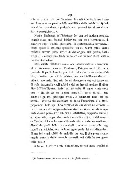 Archivio di psichiatria, scienze penali ed antropologia criminale per servire allo studio dell'uomo alienato e delinquente