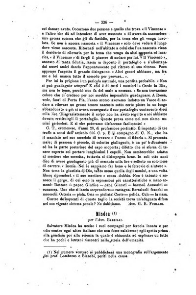 Archivio di psichiatria, scienze penali ed antropologia criminale per servire allo studio dell'uomo alienato e delinquente