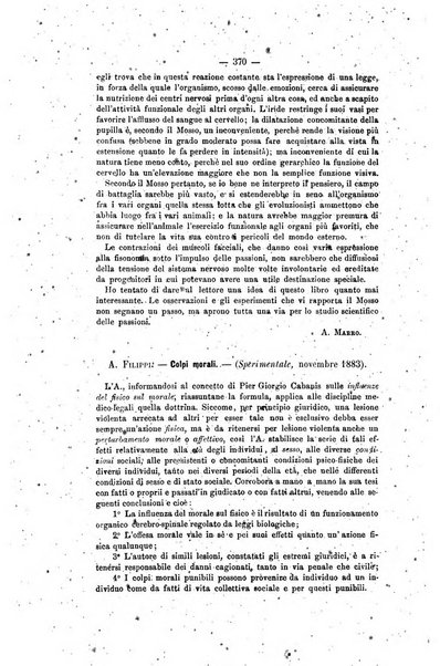 Archivio di psichiatria, scienze penali ed antropologia criminale per servire allo studio dell'uomo alienato e delinquente