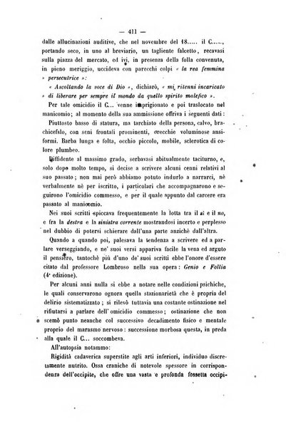 Archivio di psichiatria, scienze penali ed antropologia criminale per servire allo studio dell'uomo alienato e delinquente