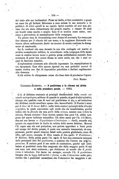 Archivio di psichiatria, scienze penali ed antropologia criminale per servire allo studio dell'uomo alienato e delinquente